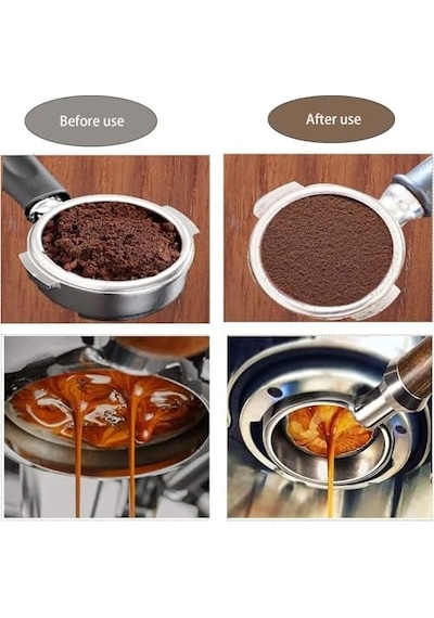 Xspring Espresso Kahve Karıştırıcı, Espresso Dağıtımı İçin Profesyonel Kahve Karıştırma Wdt Aracı, El Tampers Karıştırma Aracı Doğal Ahşap Saplı İğne Tipi Dağıtıcı