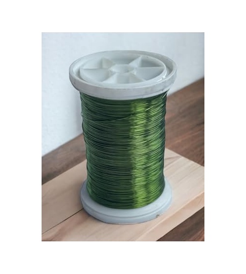 Gürbüz Filografi 0.30 Mm 100gr- 150m Yeşil Renkli Bakır Filografi Teli