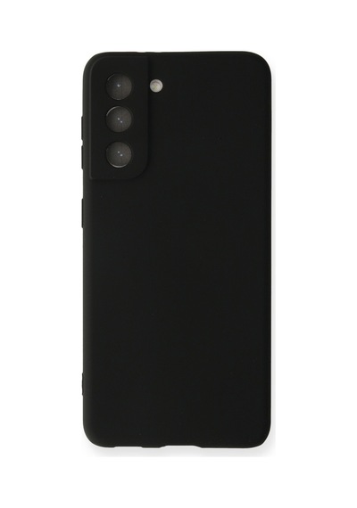 Samsung Uyumlu Galaxy S22 Plus Uyumlu Kılıf First Silikon - Siyah