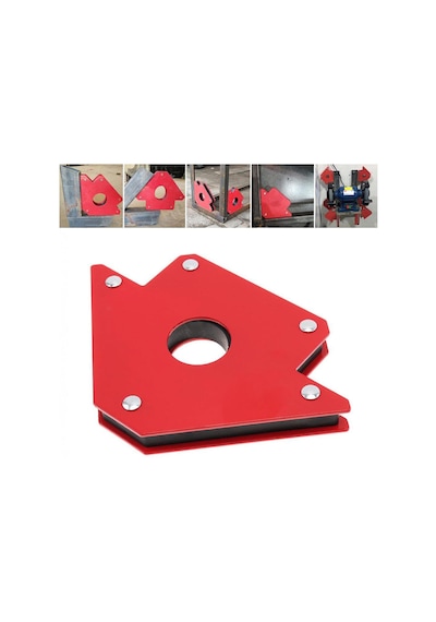 Manyetik Montaj Gönyesi 22kg 50lbs 100mm Sedef