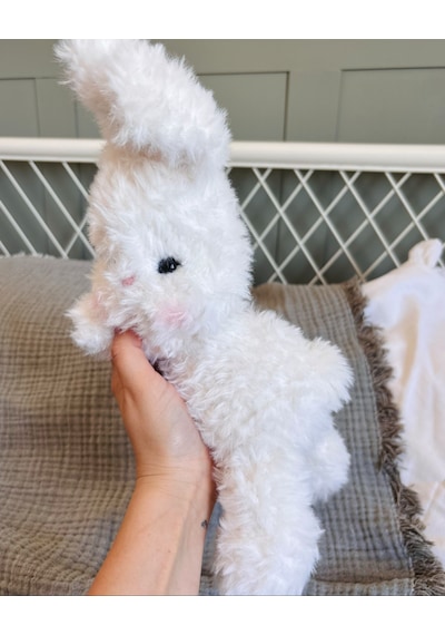 Lily The Bunny Peluş Oyuncak 001 - Beyaz