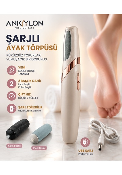 Ankylon Şarjlı Ayak Törpüsü