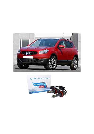 Nissan Qashqai J10 Led Xenon Kısa Far Ampulü H7 Ultimate Yeni Seri Beyaz 2007-2013