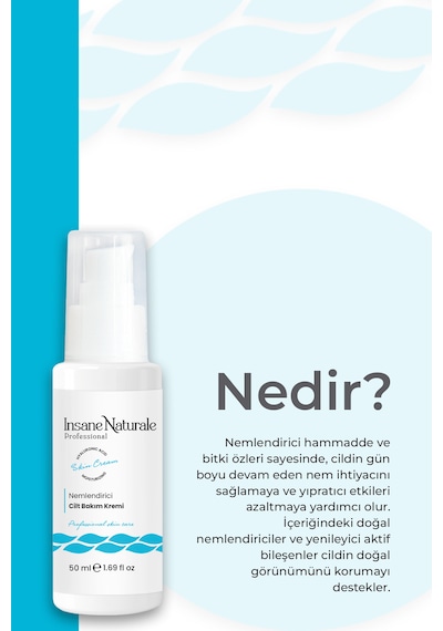 Nemlendirici Cilt Bakım Kremi 50 Ml