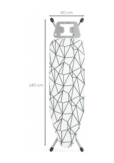 Perilla Doğrular Kate Present Kaymaz Tabanlı Ütü Koyma Aparatlı Ütü Masası 38x155 Cm Diğer