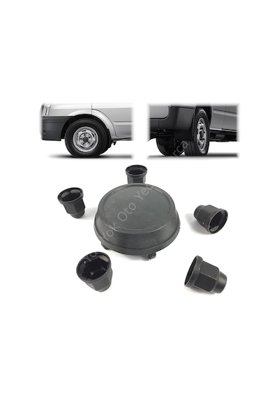 Yok Yok Oto Ford Transit Jant Göbeği Ve Bijon Somun Kapağı 2001-2014