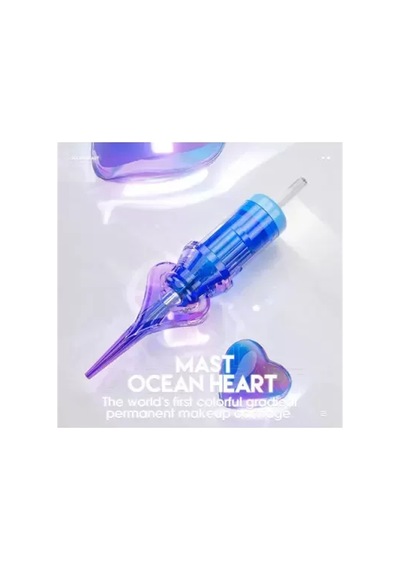 Mast Ocean Heart Cartridges 0803 Rl Long Taper - Kartuş Kalıcı Makyaj İğnesi