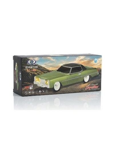 Everton Rt-1966 Yeşil Arabalı Bluetooth Fm-usb-tf-aux Şarjlı Nostaljik Radyo