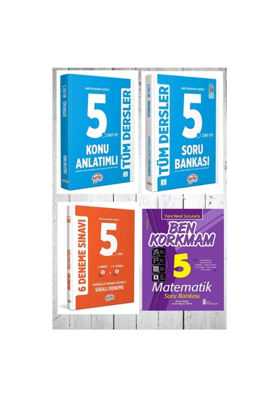 Editör 5.sınıf Vip Tüm Dersler Konu Anlatımlı+soru Bankası+deneme Sınavı
