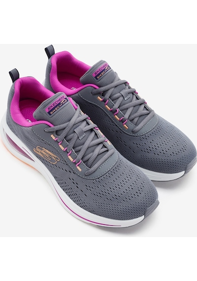 Skechers Skech - Air Meta - Aired Out Kadın Gri Spor Ayakkabı 150131 Gymt Gri
