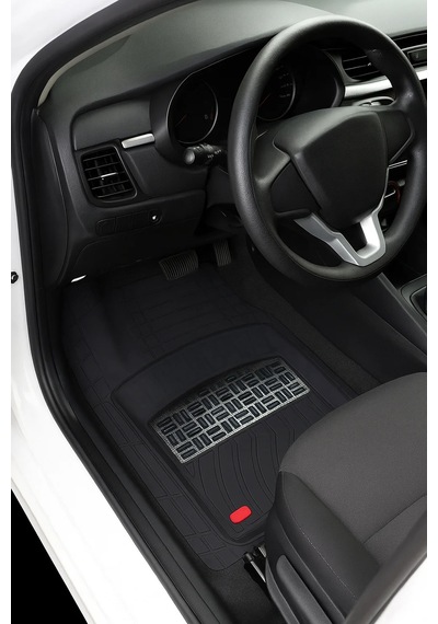 Chevrolet Lacetti Hb 2013 Uyumlu 3 Cm Havuzlu 5 Parça Set 4d Paspas Takımı Siyah - Gri