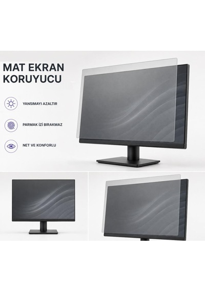 Dell Pro E2425hsm 23.8 İnç İle Uyumlu Mat Ekran Koruyucu