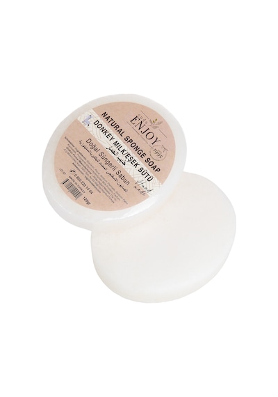 Suds Enjoy Doğal Süngerli Eşek Sütü Sabunu 125 G