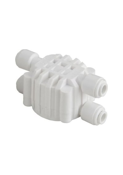 Su Arıtma Cihazı 1/4 Quick Shut Off Valf 4 Yönlü Vana