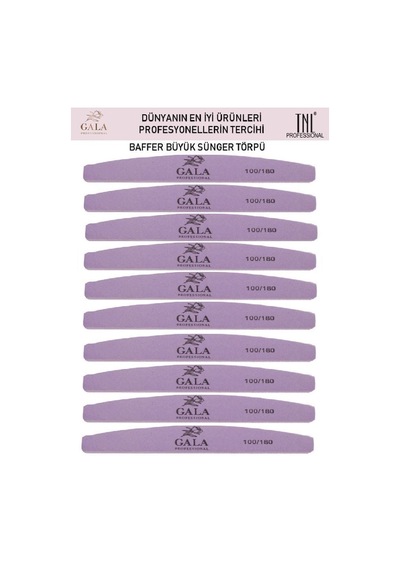 Gala Büyük Baffer Mor 100/180 10'lu