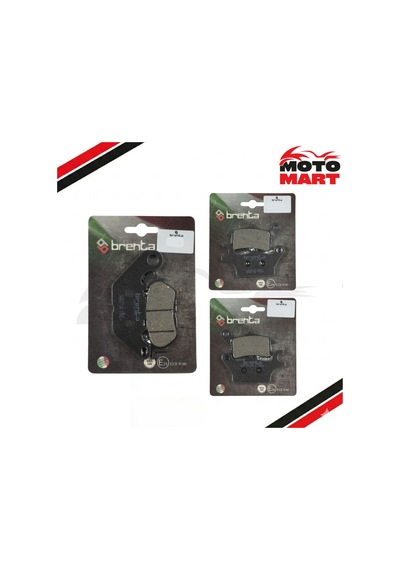 Yamaha Tricity 155 Ön Ve Arka Balata Takımı Brenta Brt0491