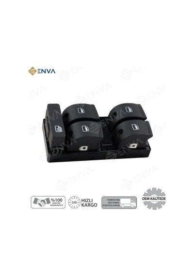 Seat Exeo Sol Ön Kapı Dörtlü Cam Açma Düğmesi Anahtarı 2008-2012
