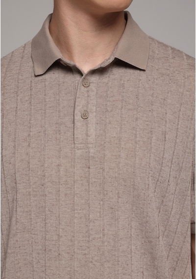 Colin's Colins Regular Fit Polo Yaka Düz Erkek Gri Kısa Kol Tişört Cl1080246 Q1.v1 Tpe