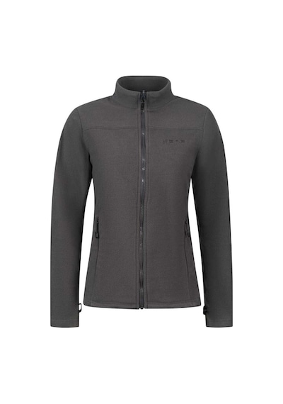 2as Cara Kadın Tam Fermuarlı İnce Polar Sweatshırt Lila