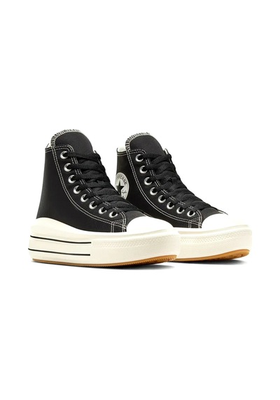 Converse Chuck Taylor All Star Mov Siyah Kadın Sneaker 000000000102232634 Siyah