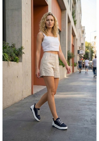 Dark Seer Ds Opal Sneaker 2025 Kadın Lacivert-beyaz