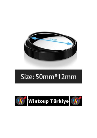 Tüm Araçlarla Uyumlu Kolay Montaj Görüş Güvenlik Artıran Oto Yan Ayna Ayarlanabilir Kör Nokta Aynası