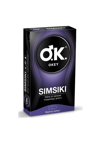 Okey Sımsıkı Prezervatif 10lu - 8 Adet Tarı