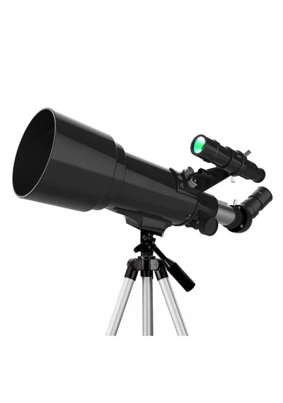400x70mm Hd Refraktör Teleskop - 150x Büyütme Telefon Adaptörlü - Profesyonel Kara Ve Uzay Seyir