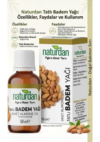12 Adet - Tatlı Badem Yağı 50 Ml Diğer