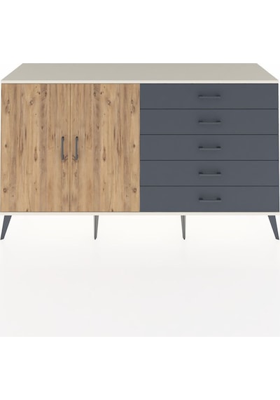 Hyperion Konsol 4 Raflı 5 Çekmeceli 2 Kapaklı 176x44x99 Aytaşı-çam/antrasit Aytası/atlas Çam - Aytası Hyperion Konsol 4 Raflı 5 Çekmeceli 2 Kapaklı 176x44x99 Aytaşı-çam/antrasit Aytası/atlas Çam - Aytası