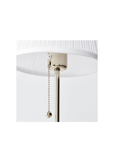 Ikea Årstıd Abajur, Nikel Kaplama-beyaz, 55 Cm