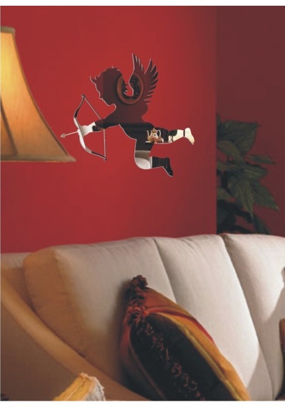M3 Decorium Eros Dekoratif Ayna Gümüş