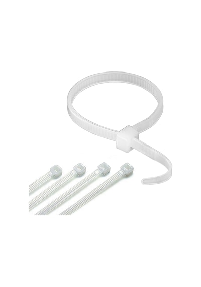 Aletçantam Kablo Bağı Plastik Kelepçe Cırt Amerikan Kelepçesi 100 Adet -3.6x150mm