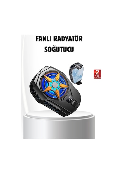 Oyun Telefonu Soğutucu Fan - Sessiz Ve Kompakt Mobil Soğutma Cihazı