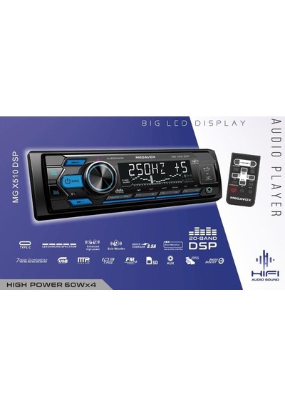 Megavox Mgx-x510dsp Car Audıo Player