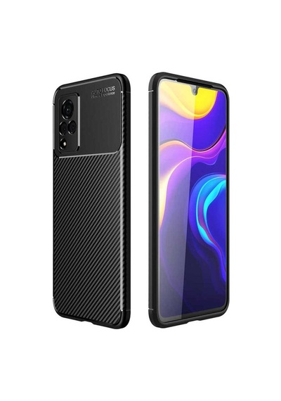 Vivo V21 Kılıf Zore Negro Silikon Kapak Siyah