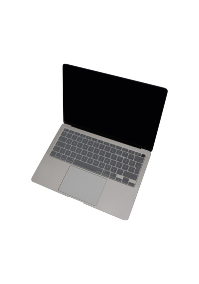 Apple Uyumlu MacBook Air M1 13.3inç Klavye Koruyucu Touchıd'li Us-abd İngilizce A2179 A2337 İle Şeffaf