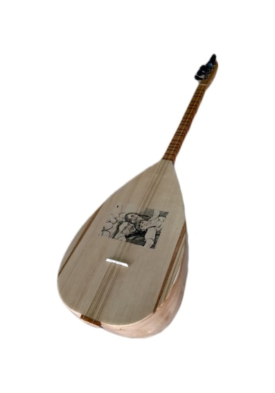Idol Kişiye Özel Fotoğraf İşlemeli Saz Kısa Sap Saz