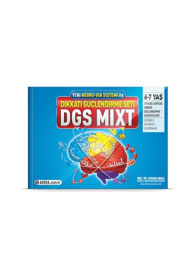 Adeda Dikkati Güçlendirme Seti Mixt 6-7  Yaş