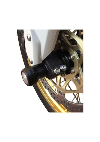 Gp Komgp Kompozit Honda Africa Twin Crf1000l / Crf1100l L1/l2/l4 2016-2026 Uyumlu Aks Koruma Takoz Seti Siyah