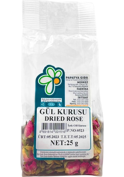 Papatya Gıda Gül Kurusu 25 G
