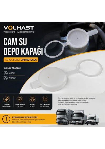 Mercedes Axor Cam Suyu Depo Bidon Kapağı