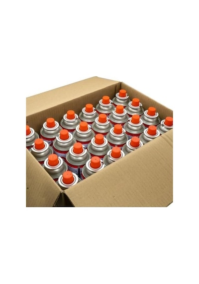 Rox Kamp Ocak Gazı Valfli Kartuş 227gr - 24 Adet Beyaz