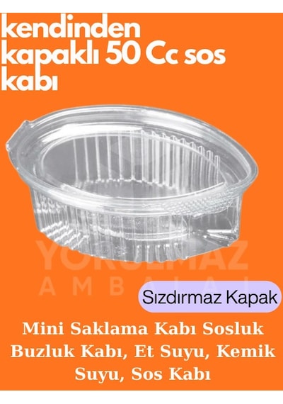 50 Cc Kullan At Sos Ve Kemik Suyu Dondurma Kabı 24 Lü Sızdırmaz Kapaklı