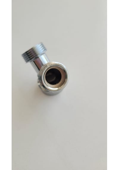 Çamaşır Makinesi Musluk Çatalı Krom 3/4 Ölçü Standart Metal