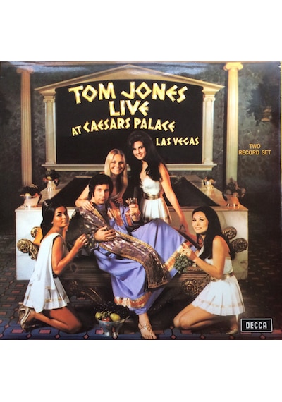 TOM JONES -  Live At Caesar's Palace , 2 LP 1971 Pop