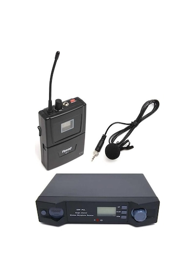 Roof Uhf Kablosuz Yaka Mikrofonu R-201y