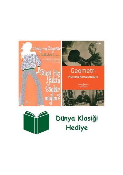 Sana Hiç Yalan Söyler Miyim + Geometri + Dünya Klasiği Hediye