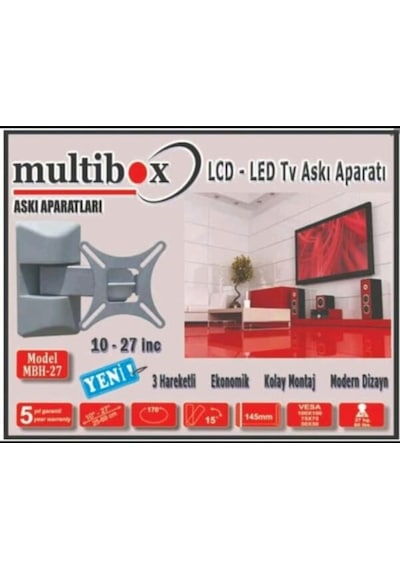 Multibox 10" 27" Hareketli Askı Aparatı