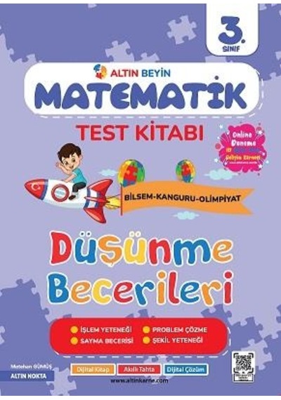 Altın Nokta Yayınları 3.sınıf Bilsem-kanguru-olimpiyat Sınavlarına Hazırlık Seti 9 Kitap